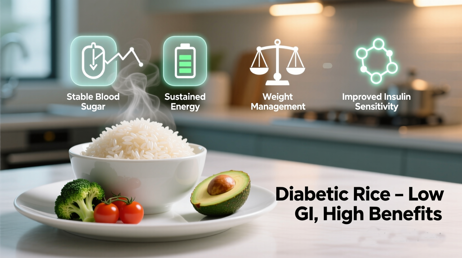 The Health Benefits of Low GI Rice